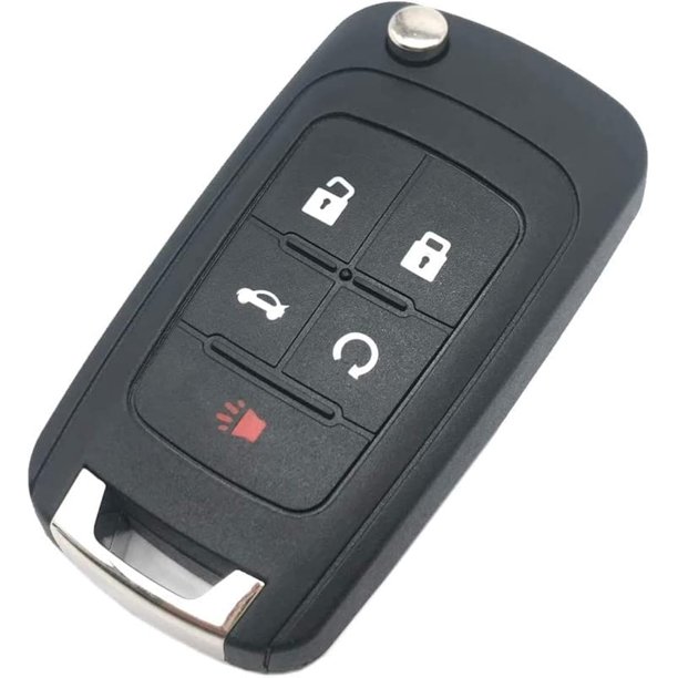 Funda de llavero de repuesto con 5 botones para Chevy Malibu