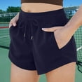 thumbnail image 2 of Plebaso Womens Sweat Shorts High Waist Drawstring Lounge Shorts with Pockets Summer Casual Workout Shorts, 2 of 7