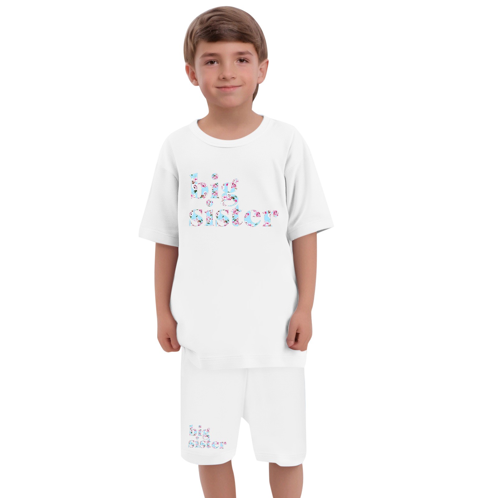 Ensemble Sport Enfant Garçon - Lot De 2 (Haut Manches Courtes + Short) - Tissu Respirant - Pour Foot, Basket, Course