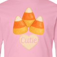 thumbnail image 4 of Inktastic Cute Candy Corn Heart Halloween Cutie Long Sleeve Youth T-Shirt, 4 of 5