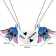 thumbnail image 5 of Best Friend Stitch Necklace Friendship Matching Heart Necklace for 2 Lilo and Stitch Stuff Jewelry for Friends, 5 of 5