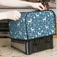 thumbnail image 7 of Balery Poodle Dog Pattern Oven Cover Kitchen Bread Machine Protector, 4 Slice Toaster Cover for Home, Anti Dust Fingerprint Coaster Cover, 7 of 7