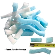 QQbed Shredded Memory Foam Fill, 40 lb, Bean Bag Refill for Pillows, Cushions and Crafts
