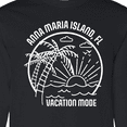 thumbnail image 4 of Inktastic Summer Vacation Mode Anna Maria Island Florida Long Sleeve T-Shirt, 4 of 5