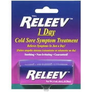 Viramedx Releev 1-Day Cold Sore Treatment - 0.2 Oz, 3 Pack