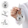 thumbnail image 3 of LOLIPPYY 2024 Graduation Keychain Metal Key Holder with Decorative Bag Pendant Charm, 3 of 8