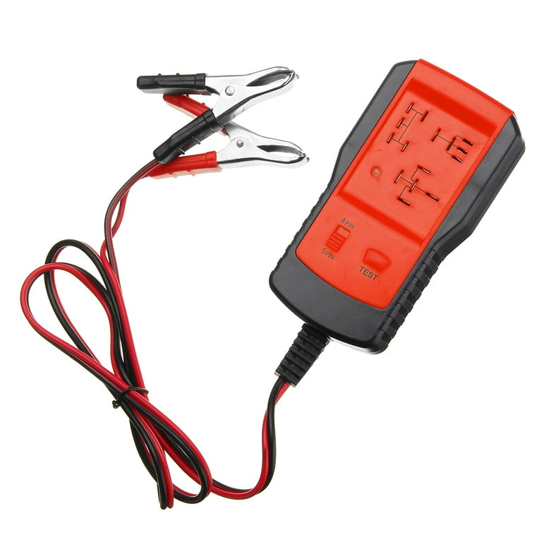 Electronic Automotive Relay Tester for LED 12V Cars Auto Battery Checker  Digital Multimeter Specialties Voltage Load Test System Testing Tool Buddy