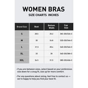 RUNNING GIRL Women’s Medium Support Sports Bra Racerback Mesh Back Workout Bra with Removable Pads… — $20.39 (15% off)