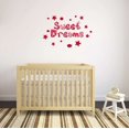 thumbnail image 2 of Sweet Dreams Good Night Quote Kids Room Wall Design Wall Art Sticker Designs Vinyl Stickers For Home House Walls Rooms Windows Bedroom Decoration Size (20x20 inch), 2 of 3