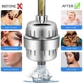 thumbnail image 4 of Anti-Limescale Shower Filter, Shower Filter, Shower Head Filter with 2 Cartridges, Shower Water Filter to Eliminate Chlorine and Fluoride, 4 of 5