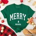 thumbnail image 7 of Merry Mama Retro Christmas T-Shirt, Matching Family Holiday Tee, 7 of 7