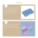 thumbnail image 3 of Advancent 12 tapones para los oídos de silicona, accesorio protector impermeable, tapón para los oídos a prueba de agua Cubiertas para muebles de jardín Azul, 3 of 6