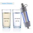 thumbnail image 3 of Outdoor Water Filter Straw Water Filtration System Water Purifier for Emergency Preparedness Camping Traveling Backpacking, 3 of 9