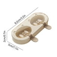 thumbnail image 3 of Food Grade Silicone Molds Ice Cream Molds Is Suitable For Home Made Ice Cream Cheese Sticks, 3 of 5