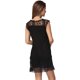 thumbnail image 5 of Vestido sin mangas de las mujeres del verano del cordón del cuello de O la borla ocasional del mini Abanopi Vestido, 5 of 7