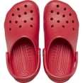 thumbnail image 3 of Crocs Clásicos para Niños Zuecos Sintéticos Ventilados Rojo, 3 of 6