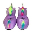 thumbnail image 5 of Modlines Women's/Big Girl's Unicorn Llama House Slippers Shoes, Purple(Unicorn), Small (4-5), 5 of 5