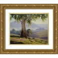 thumbnail image 1 of Gercken, Graham 24x20 Gold Ornate Wood Framed with Double Matting Museum Art Print Titled - Australian Landscape, 1 of 4
