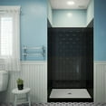 thumbnail image 2 of DreamLine QWALL-VS Shower and Tub Backwalls Black, 2 of 6