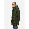 thumbnail image 2 of Marikoo Women's Hip-Covering Quilted Winter Jacket with Hood - Tailored Fit - Tivaa XVI, 2 of 10