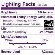 Philips Smart LED 65-Watt BR30 Floodlight Light Bulb, Color & Tunable White, Dimmable, E26 (1-Pack)