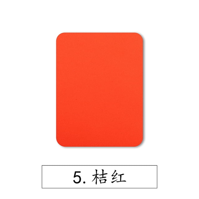 Xiao Hua Juego de 10 parches para planchar, utilizados para reparar ropa, accesorios de ropa hechos a mano, suministros de costura, pueden reparar agujeros de codos en jeans, color naranja-rojo