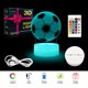 thumbnail image 4 of Luz Nocturna Ilusión 3D de Fútbol i-CHONY con Control Remoto y 16 Colores, 4 of 6