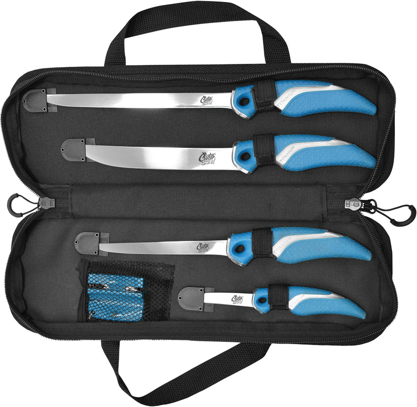 Cuda Fillet Knife Set thebookongonefishing