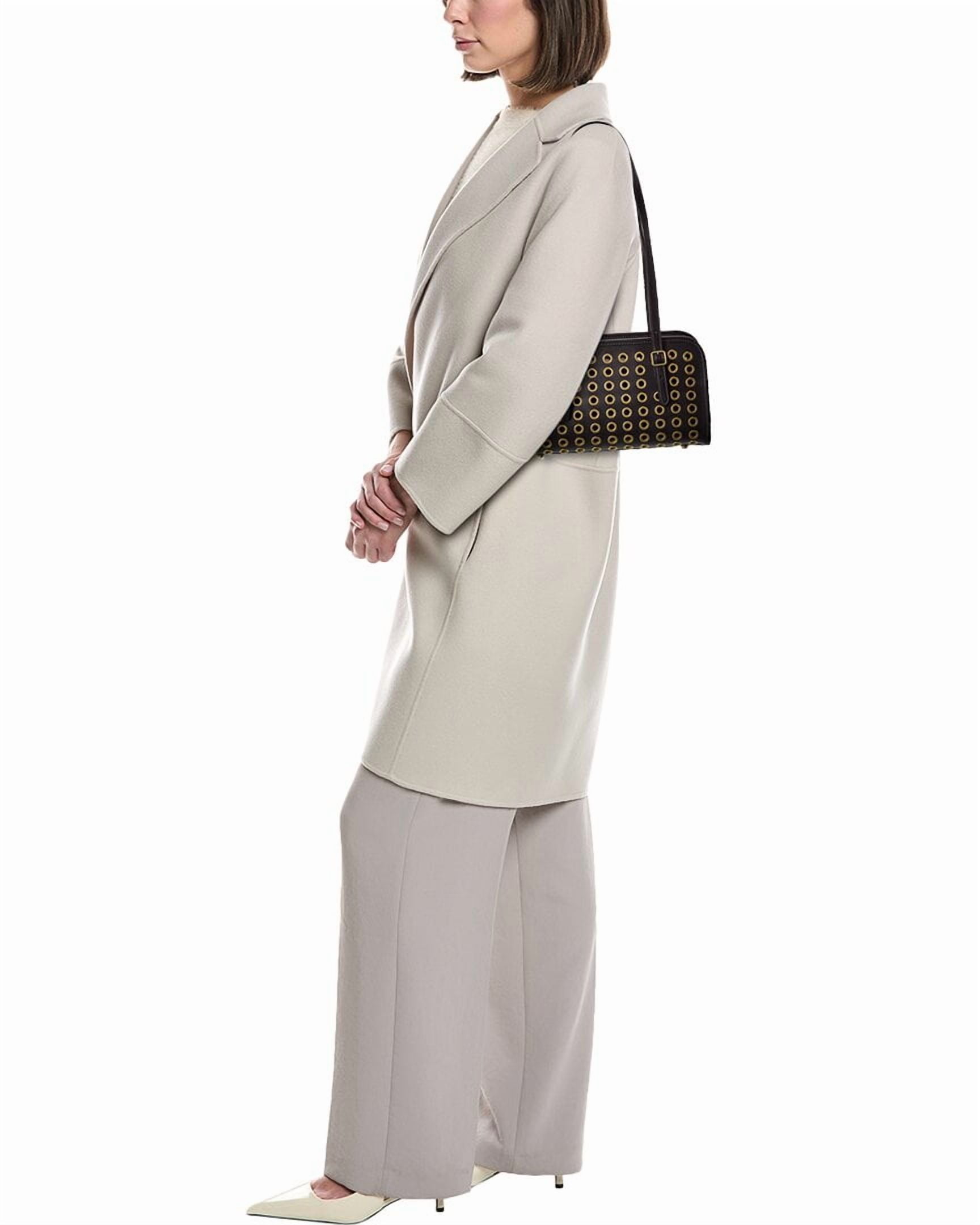 Coach The Coach Originals Grommets Swing Zip Leather Bag, Black