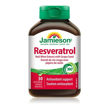 Jamieson Resveratrol 30 Capsules