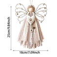 thumbnail image 3 of Angel Fabric Hanging DIY Kit, Fabric Angel Craft Kit for Adults, 3 of 3
