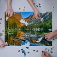 thumbnail image 3 of Rocky Mountain National Park, Colorado, Dream Lake Day (1000 Piece Puzzle, Size 19x27, Challenging Jigsaw Puzzle for Adults and Family, Made in USA), 3 of 4