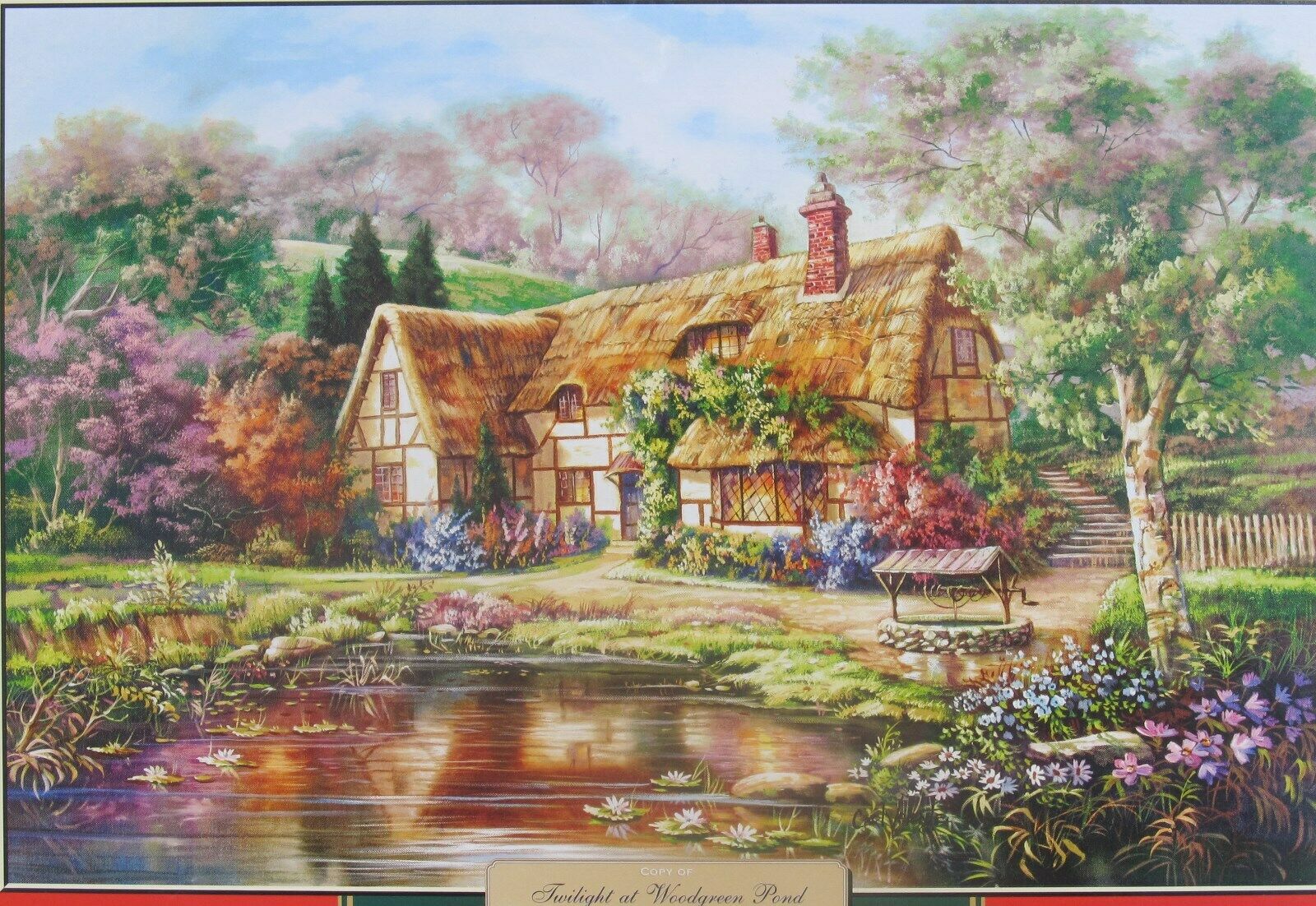 Castorland Twilight At Woodgreen Pond 3000 pc Jigsaw Puzzle English