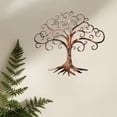 thumbnail image 5 of Metal Wall Art Decor Iron Wall Hanging Ornament Modern Wall Sculpture Waterproof Outdoor Wall Art Accent Durable Rust Proof Finish For Garden Patio Balcony Living Room Bedroom Indoor Outdoor Decor, 5 of 9
