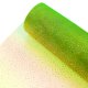 thumbnail image 3 of Rollo de tul arcoíris verde DADAXIE 15 cm x 9 m con brillo de poliéster, 3 of 7