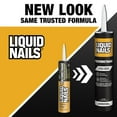 thumbnail image 4 of Liquid Nails Polyurethane 10 oz. Interior and Exterior Construction Adhesive, 4 of 6