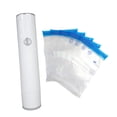thumbnail image 4 of Sellador al vacío para alimentos con 5 bolsas, uso doméstico, compacto, bomba de , automático, recargable., 4 of 9