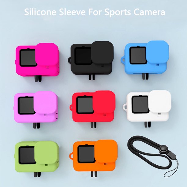 Estuche para cámara SUSUchens con posicionamiento preciso de orificios, ajuste perfecto, fácil instalación, resistente al desgaste y a la suciedad, con cordón, funda antipérdida para