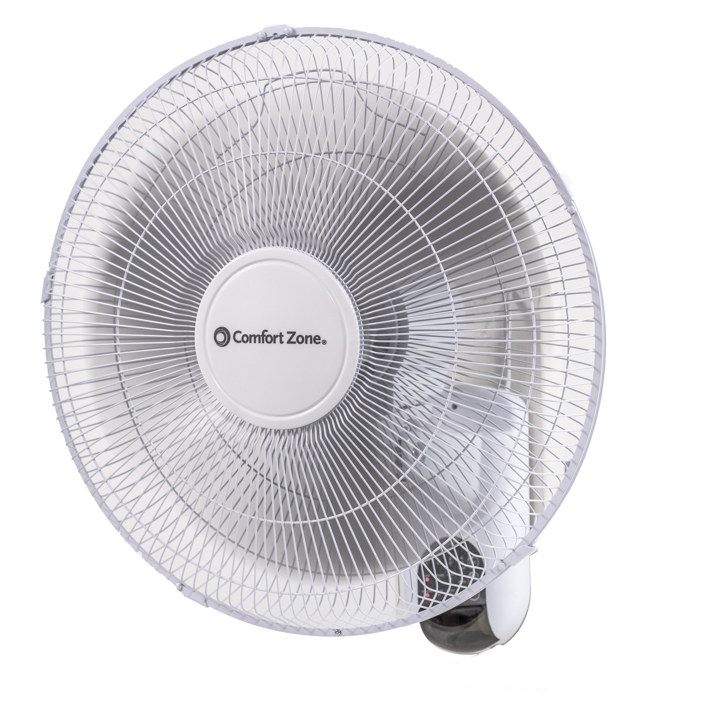 16" Wall Mounted Fan 3 Speed Oscillate Hydroponics Cooling Bedroom Summer 