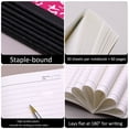 thumbnail image 7 of 5 Pack Composition Notebook,Wide Ruled Composition Book,Marble College Ruled Composition Notebooks,5.5"x8.2",Sewn Binding Journal,30 Sheets,Thick Lined Paper Notebook,Classroom Essentials(Dark Blue), 7 of 7