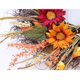 thumbnail image 2 of Halloween Fall Wreath Simulated Sunflower Pumpkin Berries Door Hanging Harvest Festival Rattan Circle, 2 of 3