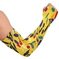 thumbnail image 2 of ALAZA Leaf Art Pattern-1 UV Sun Protection Arm Sleeves UPF 50+ Compression Cooling Sleeve 1 Pair, 2 of 7