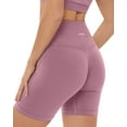thumbnail image 6 of PAVOI Women's Seamless High Waisted Sculpting Biker Workout Shorts, 6" Inseam, XS-2X Plus, 6 of 15