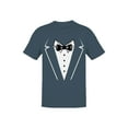 thumbnail image 2 of Tuxedo Design Men T-Shirt, 2 of 3