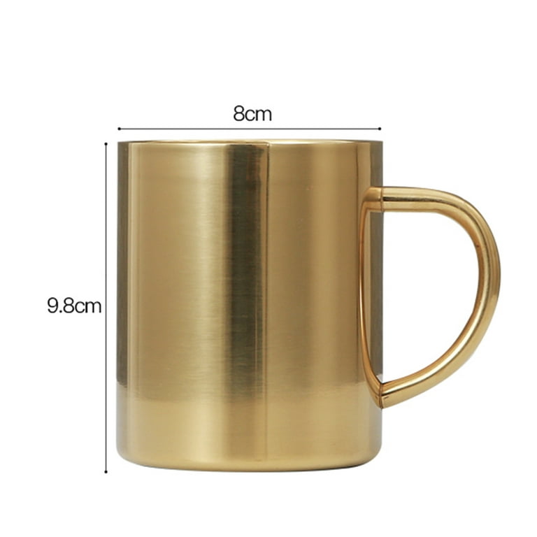 Double Wall Stainless Steel Coffee Mug Beer Cup Portable Termo Cup Outdoor  Camping Travel Mug Cup