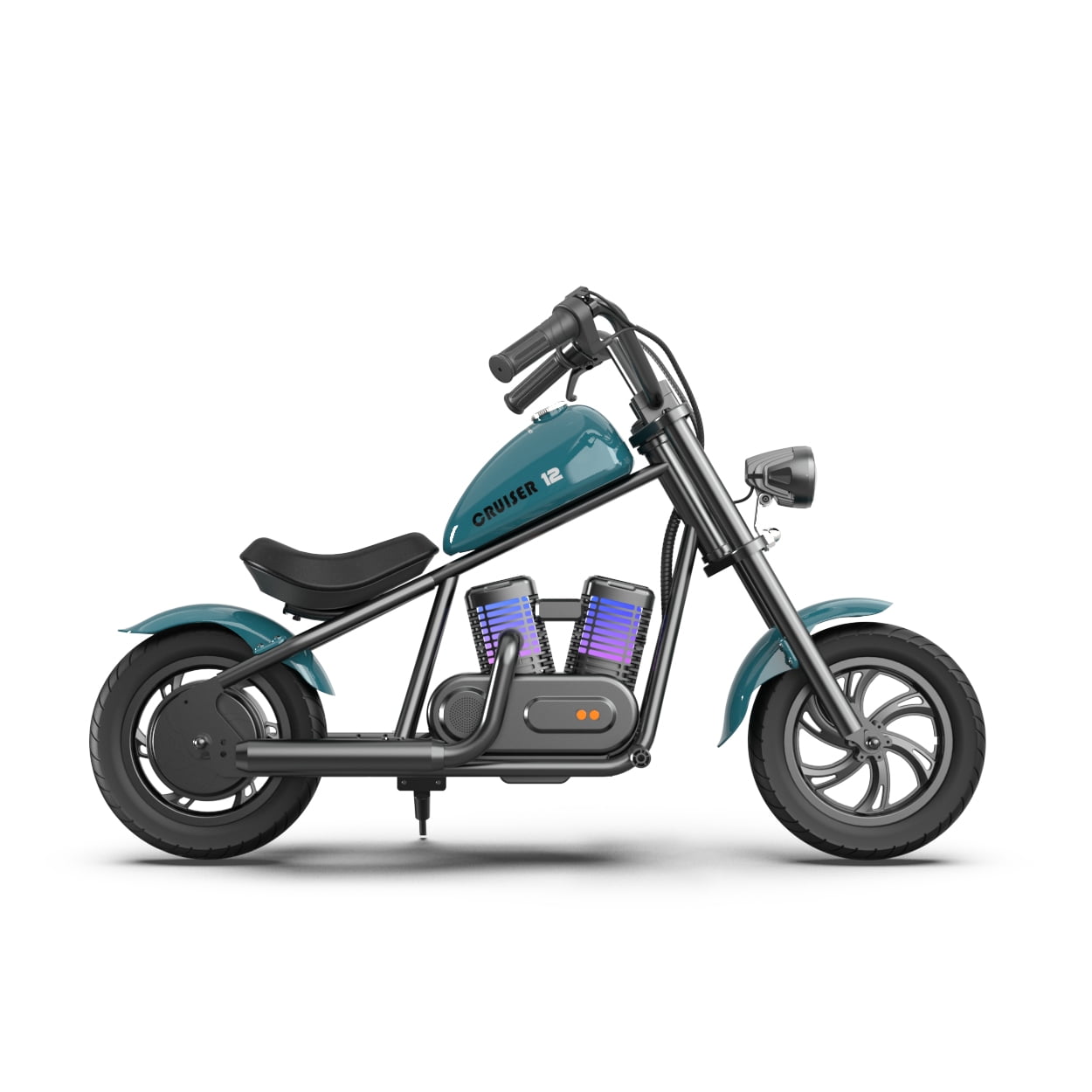 HYPER GOGO CRUISER 12 PLUS- Kid's Motorbike in Smalt Blue 3 Speed