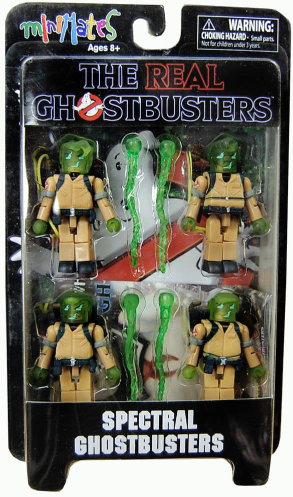 Real Ghostbusters Minimates Spectral Ghostbusters Ray Stantz 
