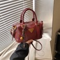 thumbnail image 3 of Bolso de mano retro de alta calidad para mujer, nuevo y popular bolso bandolera informal tipo Boston, 2025, 3 of 5