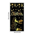 thumbnail image 3 of kladzum Merry Christmas Door Cover 72.8"x35.4" Printed Door Curtain Exquisite Background Door Covers Hanging Fabric Christmas Decorations Winter Holiday Gifts, 3 of 6