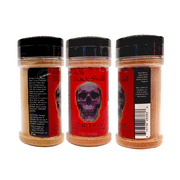 Smoked Ghost Pepper Powder Hot Spice Wicked Tickle Black Skull Chili Seasoning